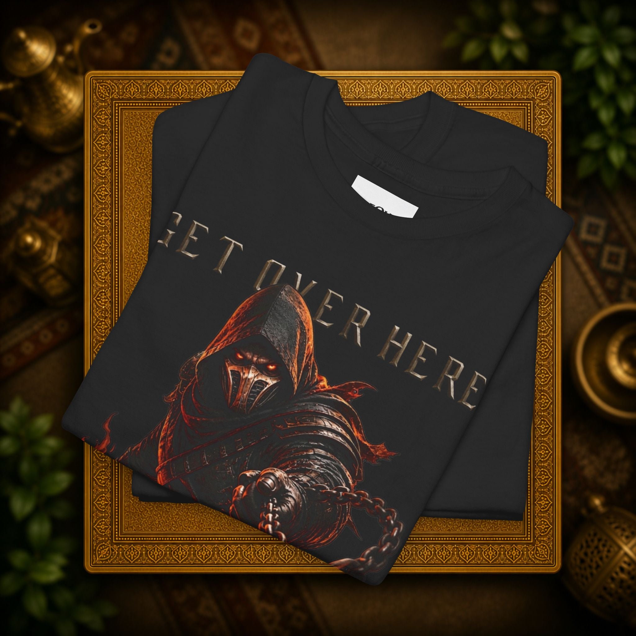 "GET OVER HERE"- Scorpion Mortal Kombat
