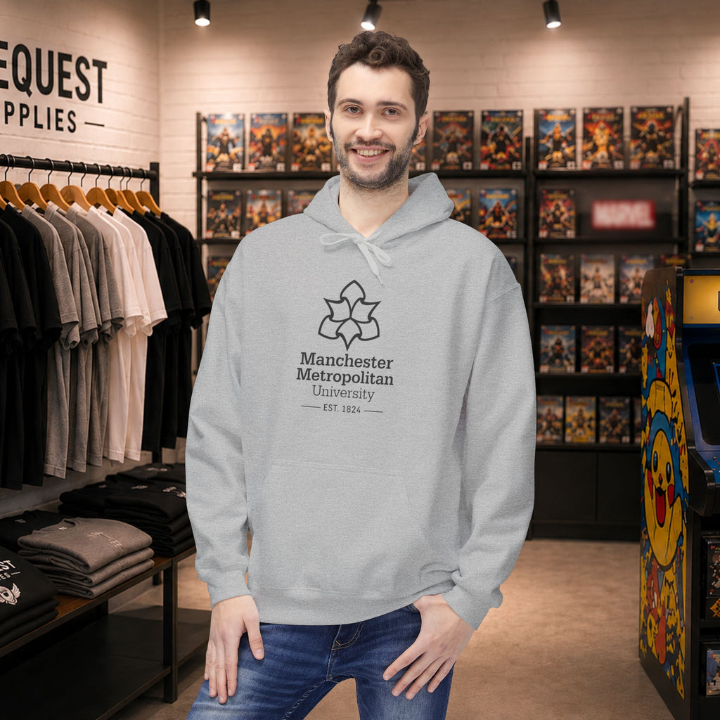 Manchester Metropolitan University hoodie | Campus Apparel, College Sweatshirt
