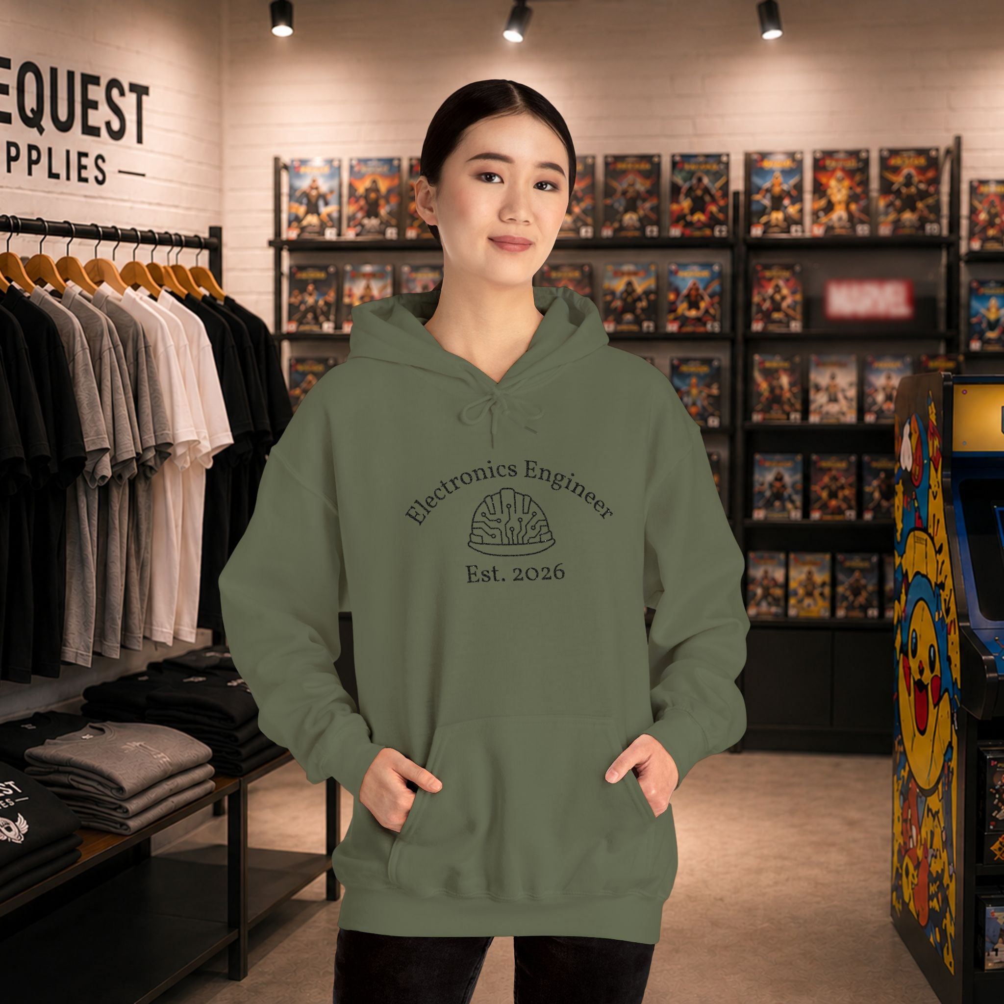 Electronics Engineer - Embroidery Hoodie