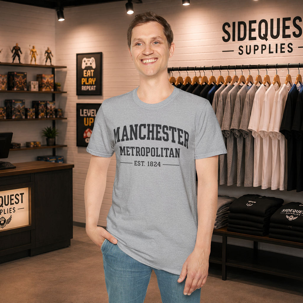 Manchester Metropolitan University MMU | United kingdom| student| T-Shirt| casual tee