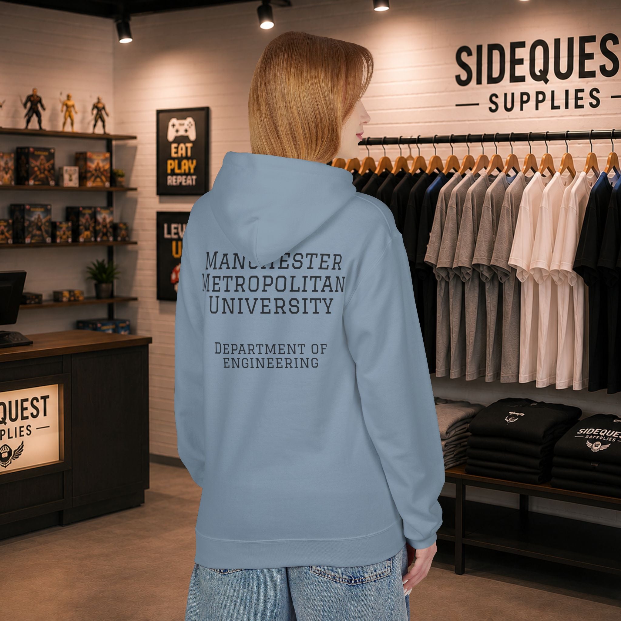 Manchester Metropolitan University hoodie | Campus Apparel, College Sweatshirt