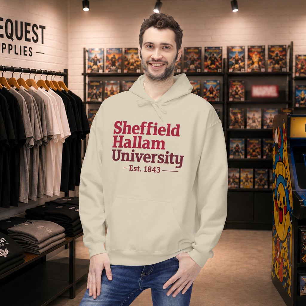 Sheffield Hallam University hoodie | Campus Apparel, College Sweatshirt