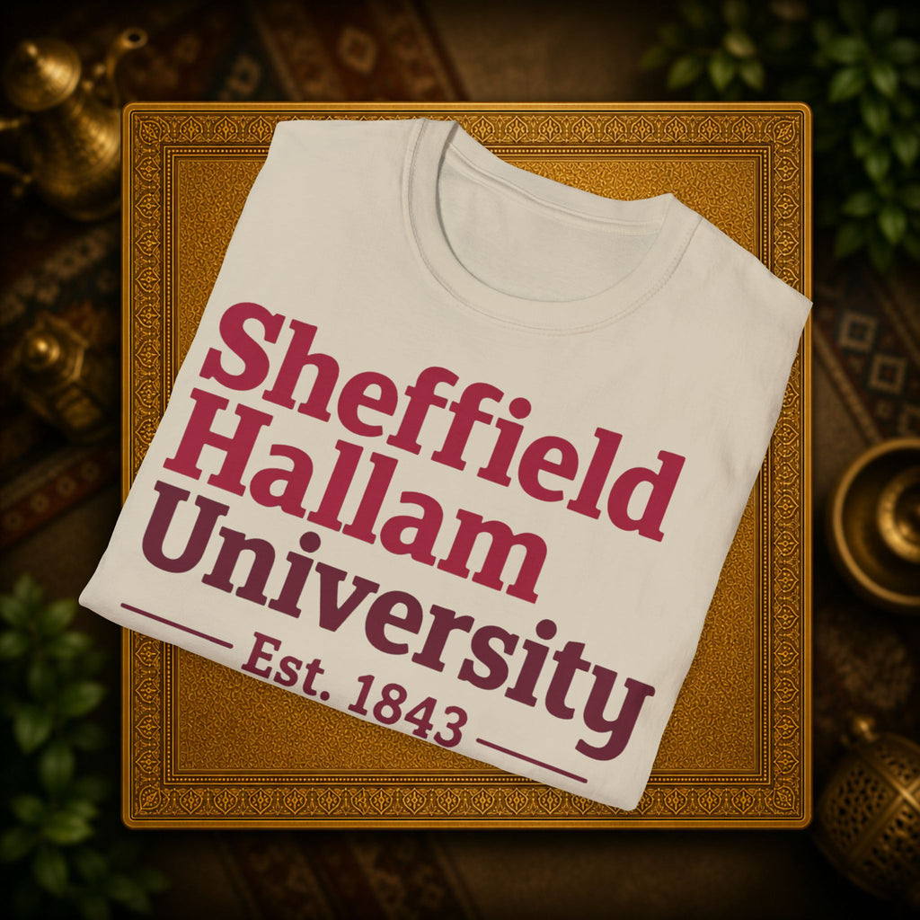 Shieffield Hallam University United kingdom| student| UWE Bristol  T-Shirt| casual tee