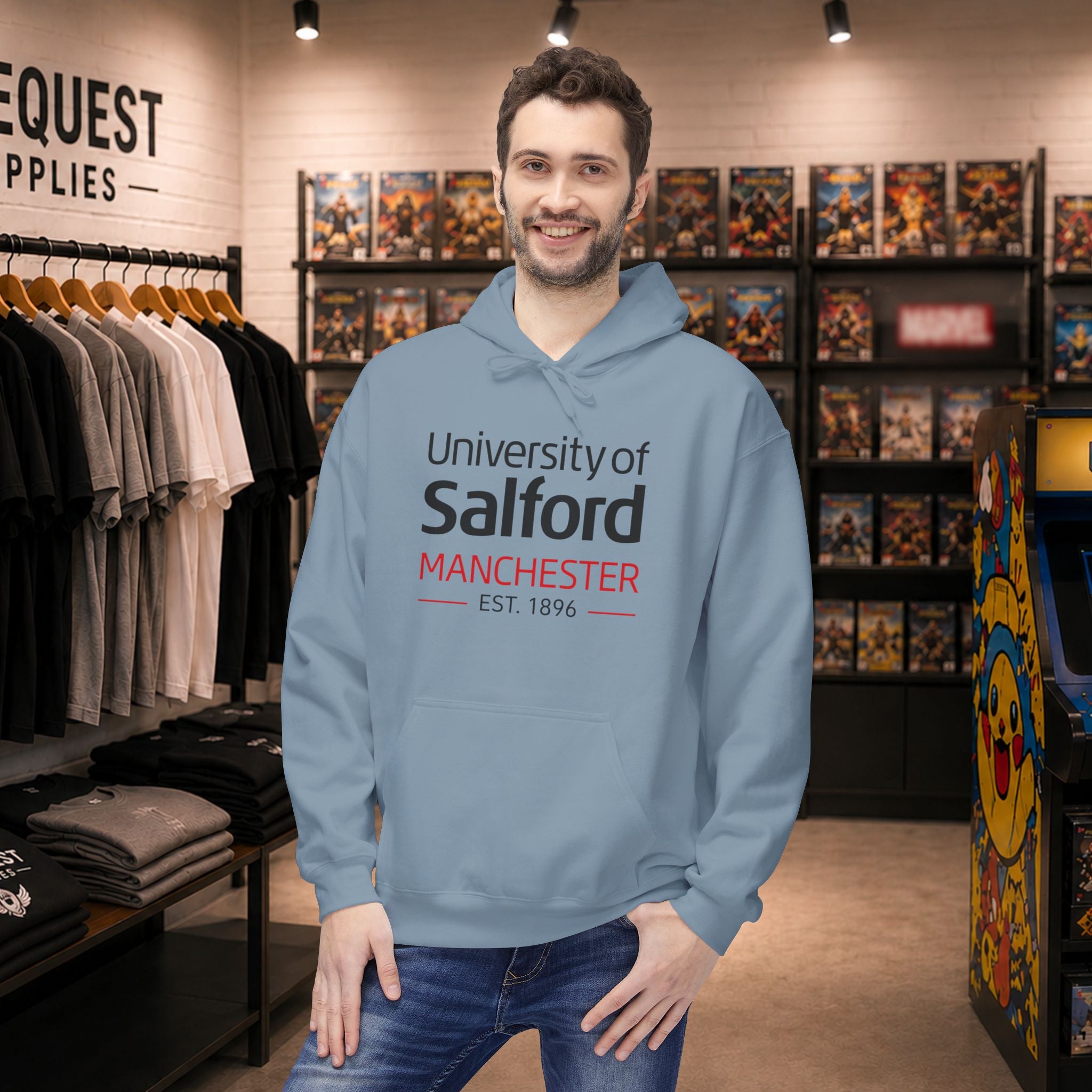 University of Salford Manchester hoodie | Campus Apparel, College Sweatshirt