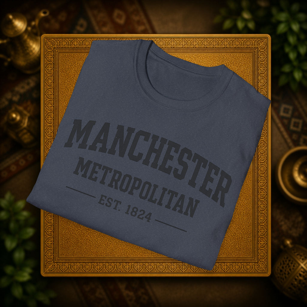 Manchester Metropolitan University MMU | United kingdom| student| T-Shirt| casual tee