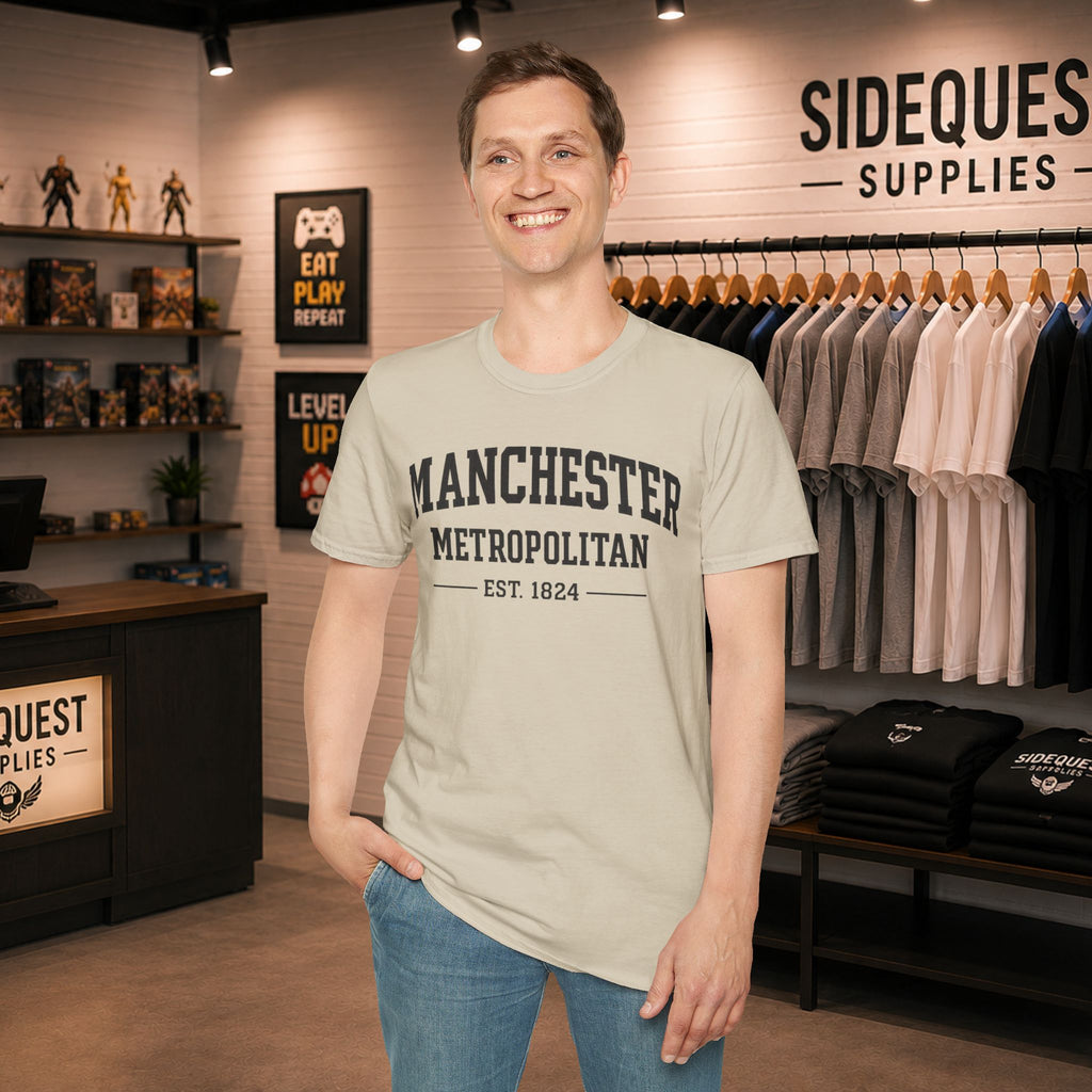 Manchester Metropolitan University MMU | United kingdom| student| T-Shirt| casual tee