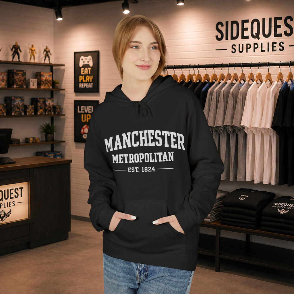 Manchester Metropolitan University hoodie | Campus Apparel, College Sweatshirt