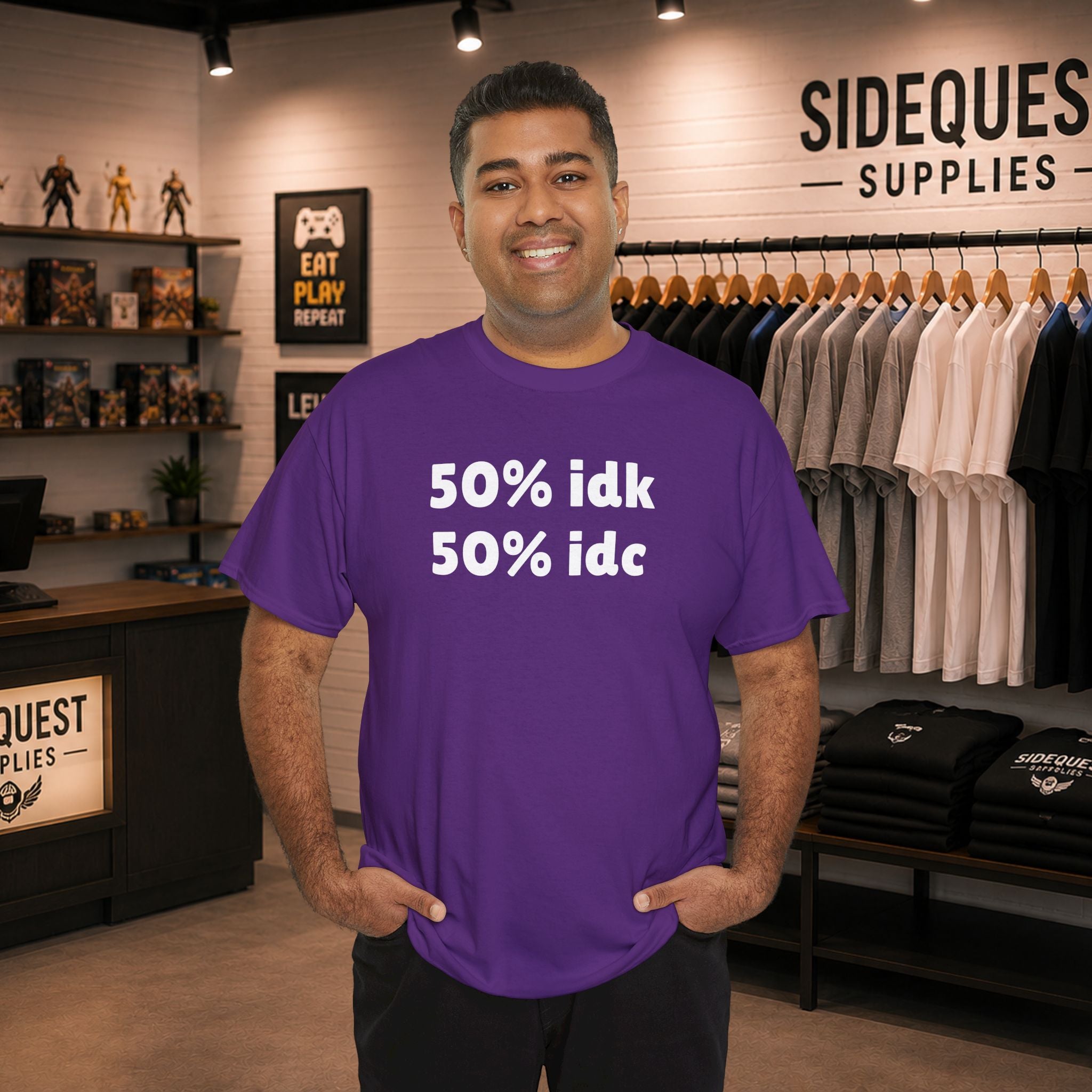 50% idk 50%  Tee