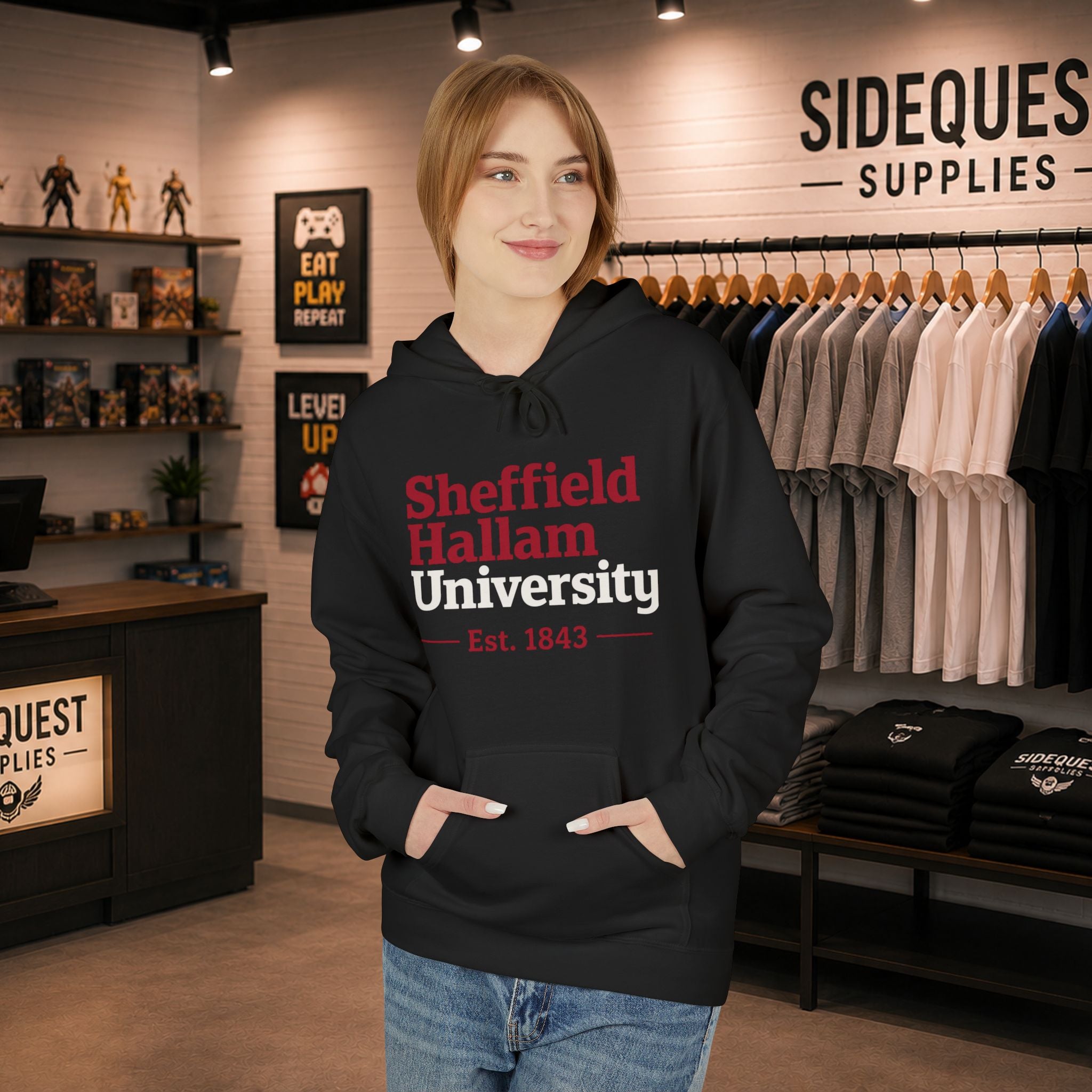 Sheffield Hallam University hoodie | Campus Apparel, College Sweatshirt