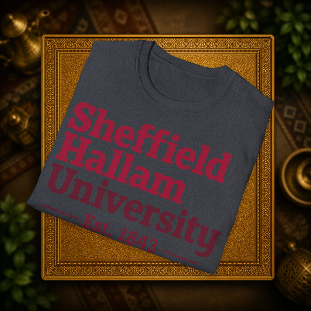 Shieffield Hallam University United kingdom| student| UWE Bristol  T-Shirt| casual tee