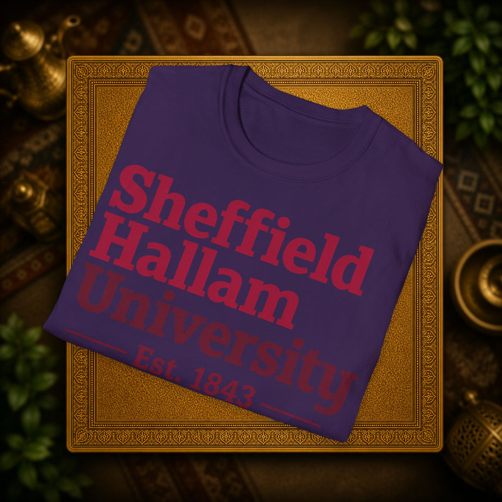 Shieffield Hallam University United kingdom| student| UWE Bristol  T-Shirt| casual tee