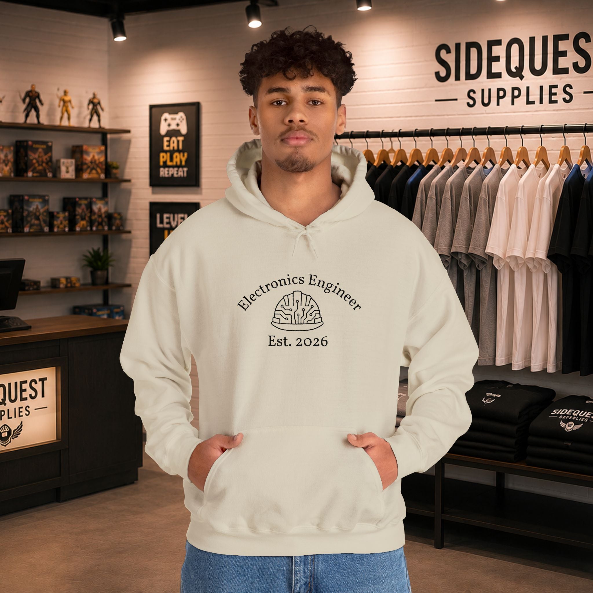 Electronics Engineer - Embroidery Hoodie