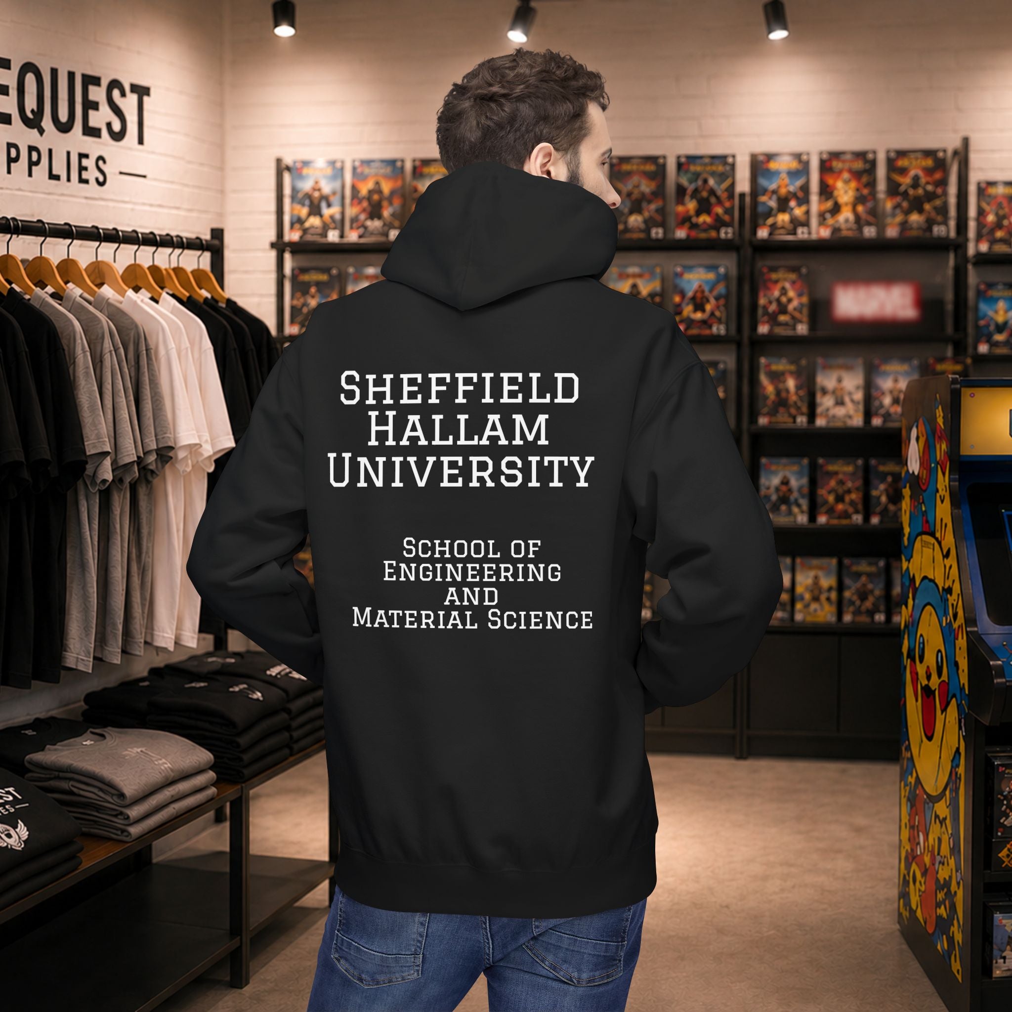 Sheffield Hallam University hoodie | Campus Apparel, College Sweatshirt