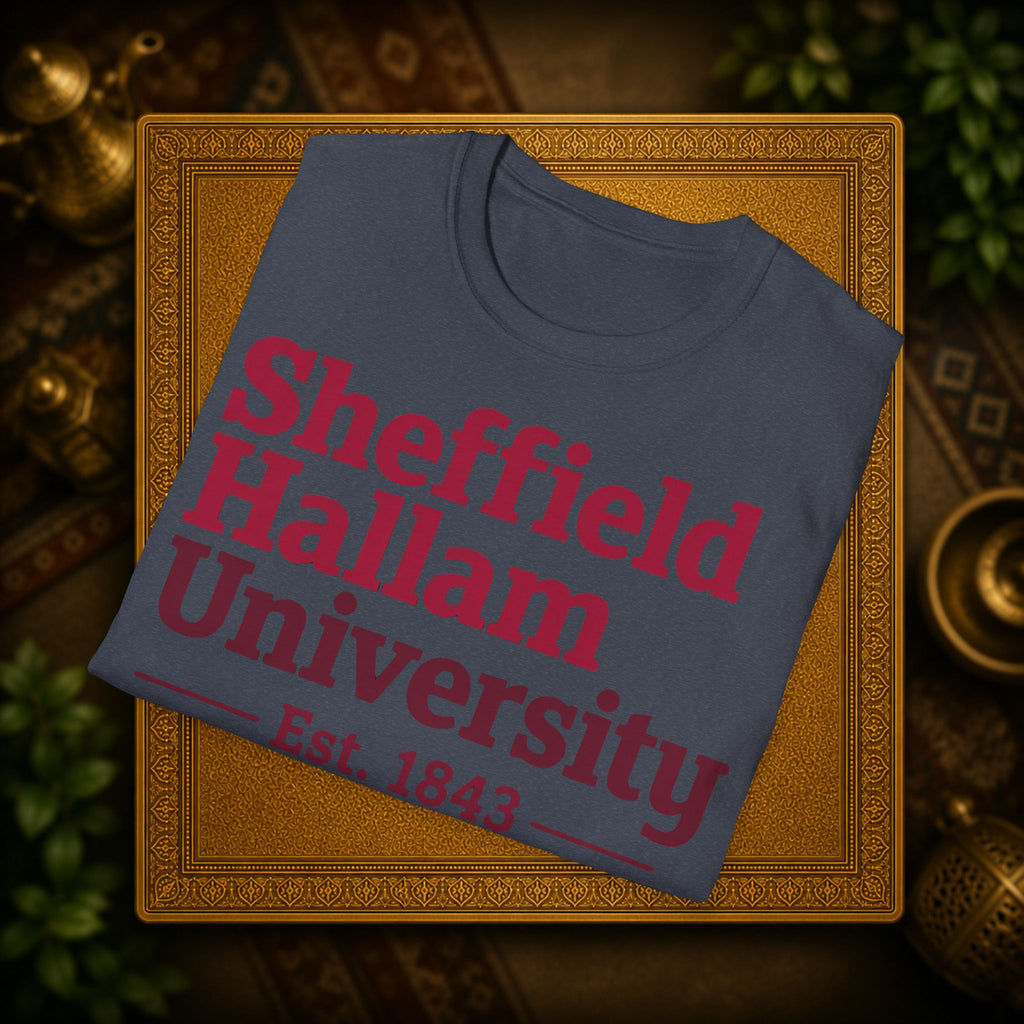 Shieffield Hallam University United kingdom| student| UWE Bristol  T-Shirt| casual tee