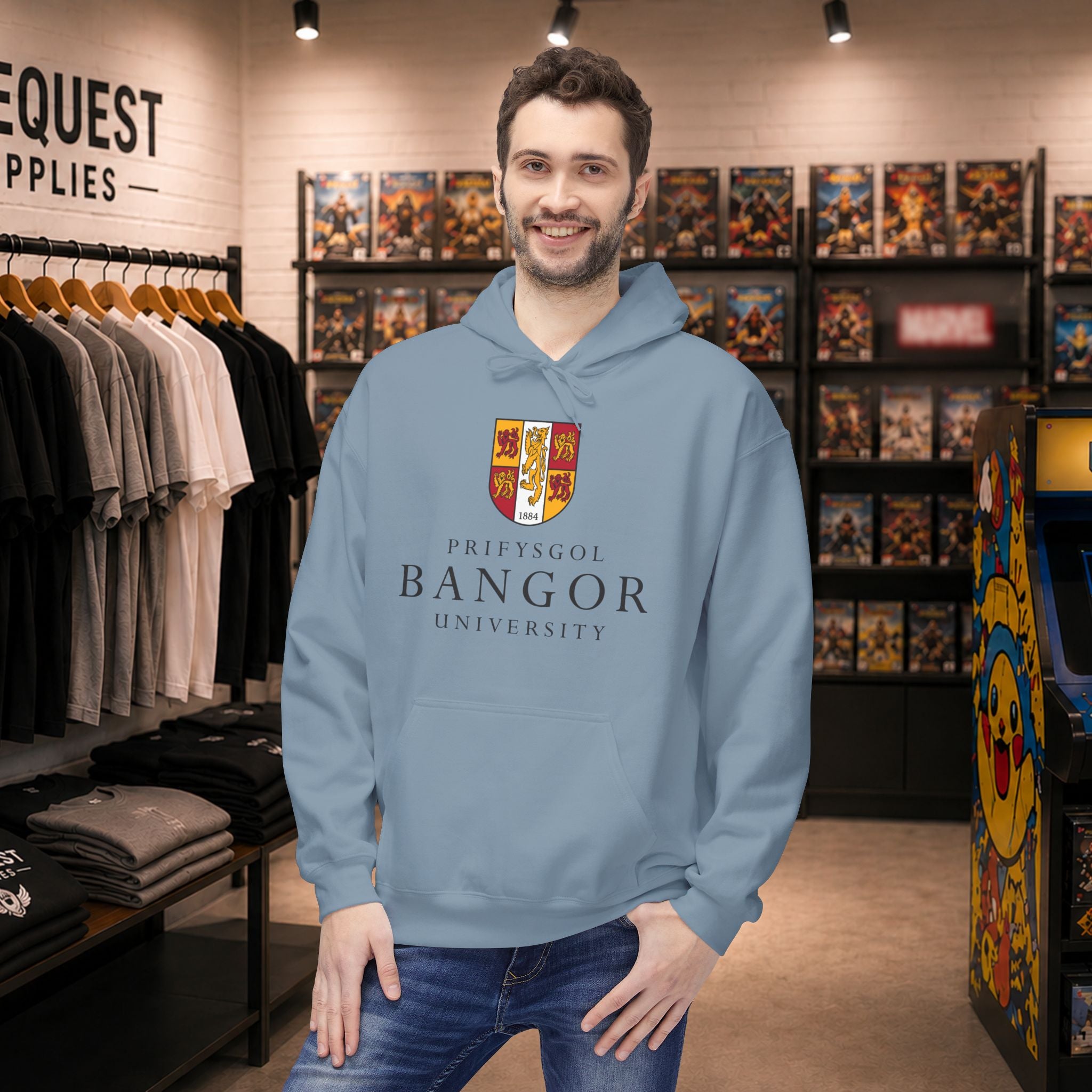 Bangor University hoodie - Only front print