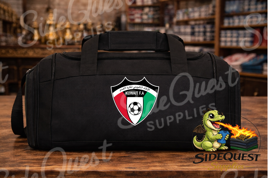 Kuwait Football Club Duffel Bag Collection | Sports Gym Bag | Qadsia, Al Arabi, Fahaheel, Kuwait National Team | Athletic Travel Bag