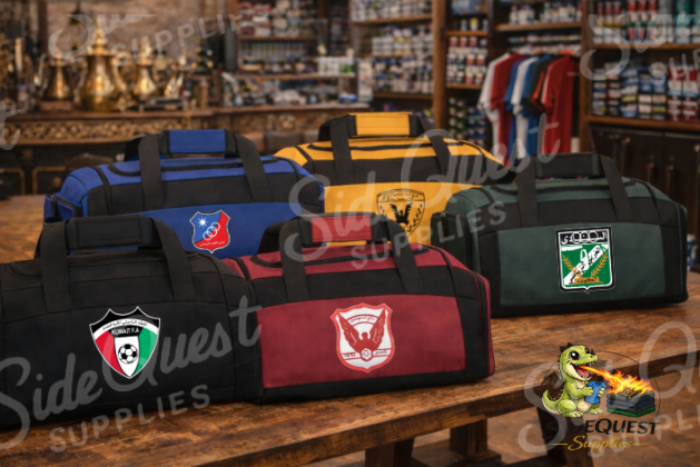 Kuwait Football Club Duffel Bag Collection | Sports Gym Bag | Qadsia, Al Arabi, Fahaheel, Kuwait National Team | Athletic Travel Bag