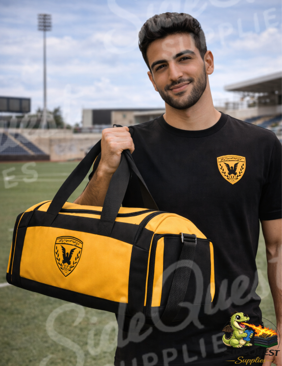 Kuwait Football Club Duffel Bag Collection | Sports Gym Bag | Qadsia, Al Arabi, Fahaheel, Kuwait National Team | Athletic Travel Bag