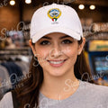 Kuwait closed back cap with Kuwait embroidery logo and country name (Embroidery) كبوس - كاب - الكويت